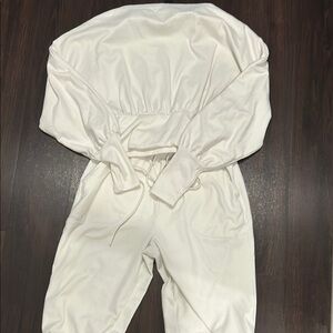 Free People White Sweat Set